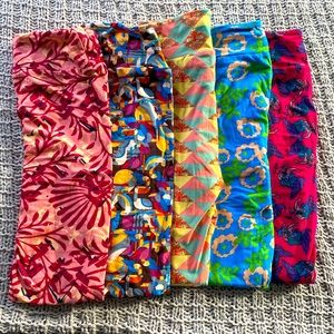 **NEW w/o tags** LuLaRoe leggings, one size, multi color.